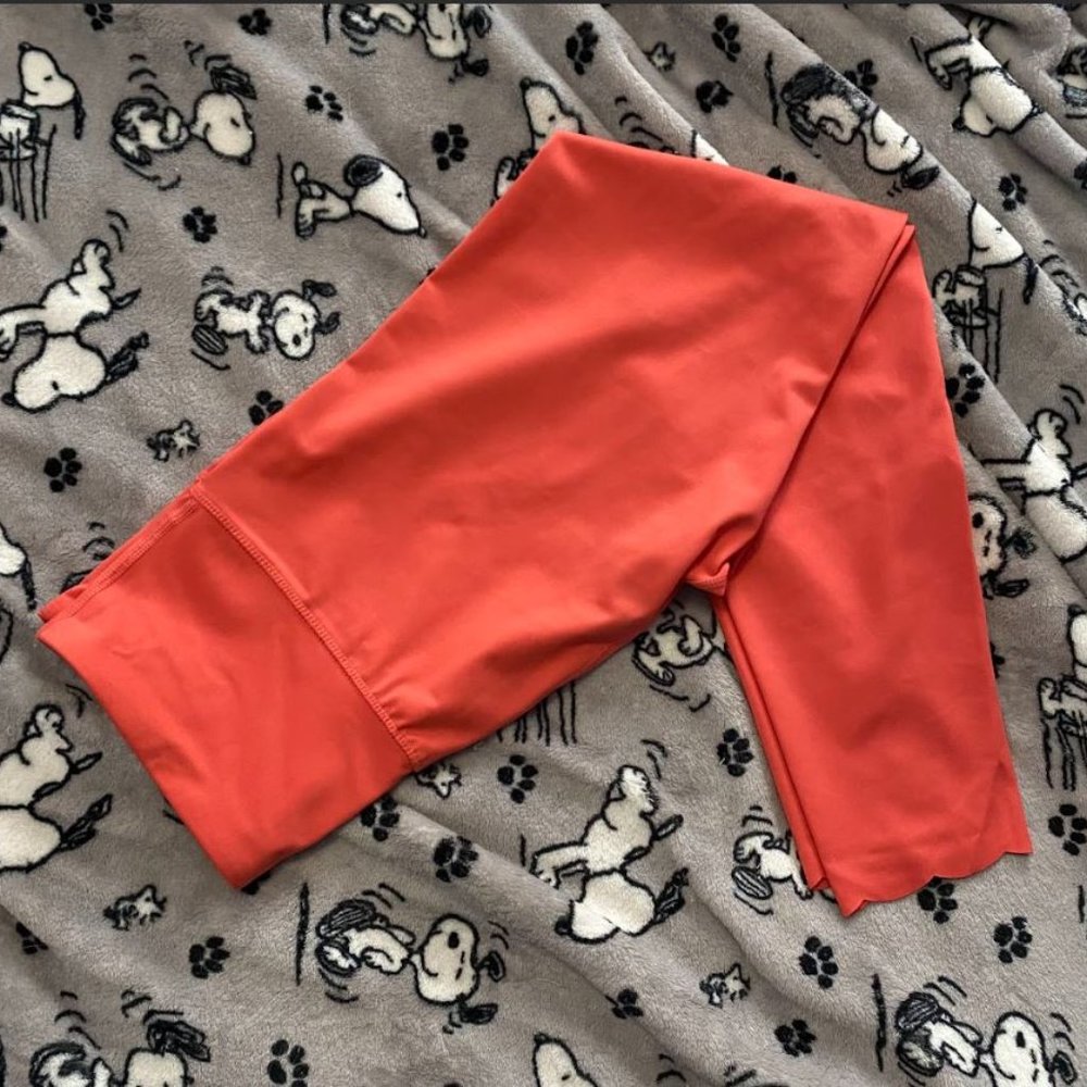 3/$21 Ellie Coral Women's Athletic Leggings Size Large